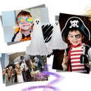 Fantôme lumineux et effrayant pour Halloween