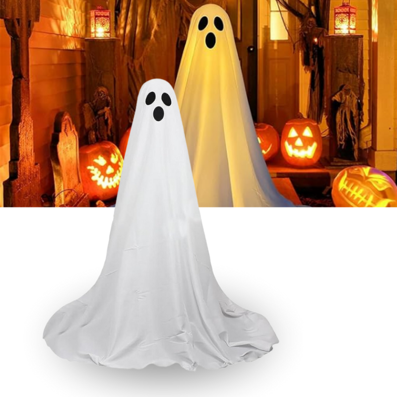 Fantôme lumineux et effrayant pour Halloween