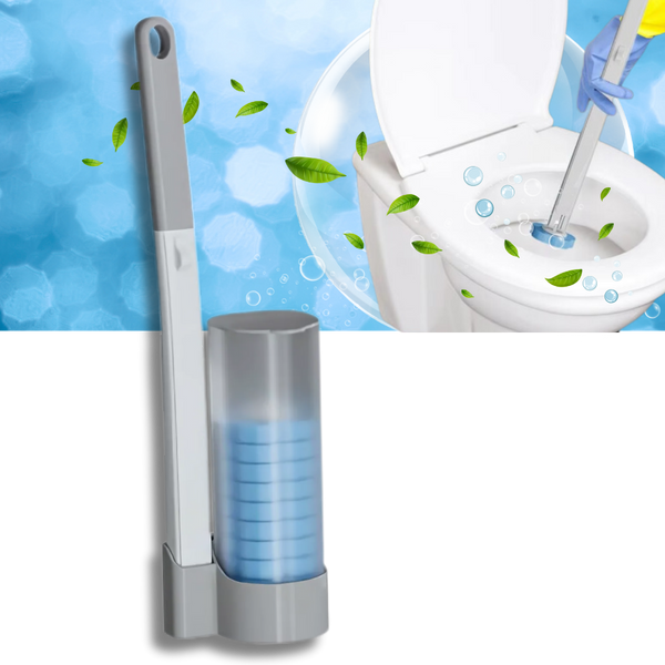 Brosse de toilette jetable pour un nettoyage efficace