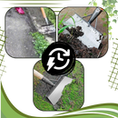 Pelle efficace pour le nettoyage du jardin