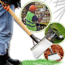 Pelle efficace pour le nettoyage du jardin