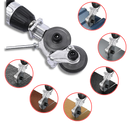 Set de coupe-plaques pour perceuse électrique