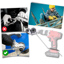 Set de coupe-plaques pour perceuse électrique