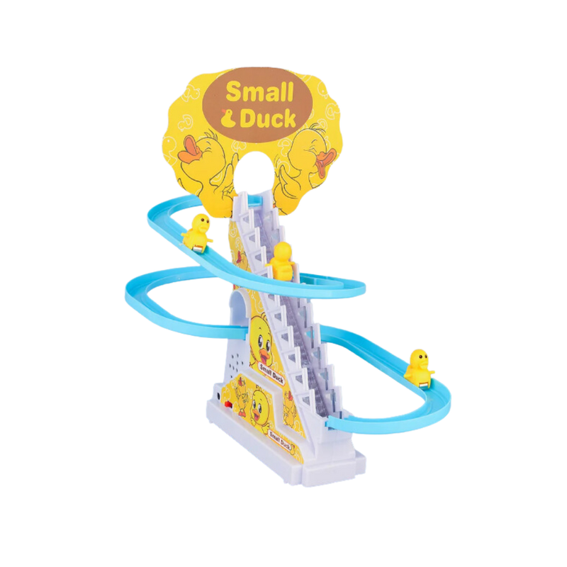 Piste de course de canards interactive
