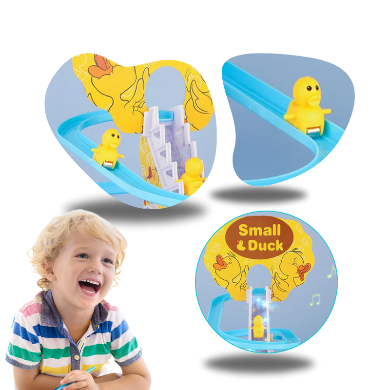 Piste de course de canards interactive