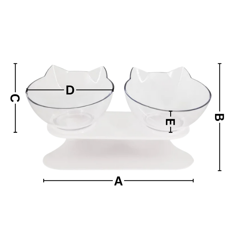 Bol confort surélevé pour chats