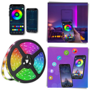 Bande lumineuse LED RVB économe en énergie