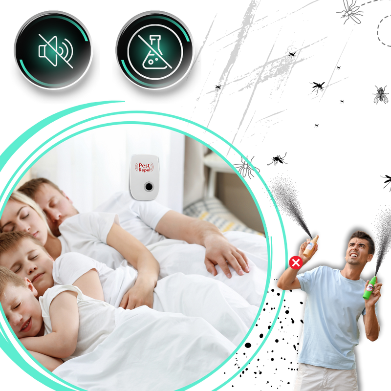 Répulsif à ultrasons à haut rendement énergétique