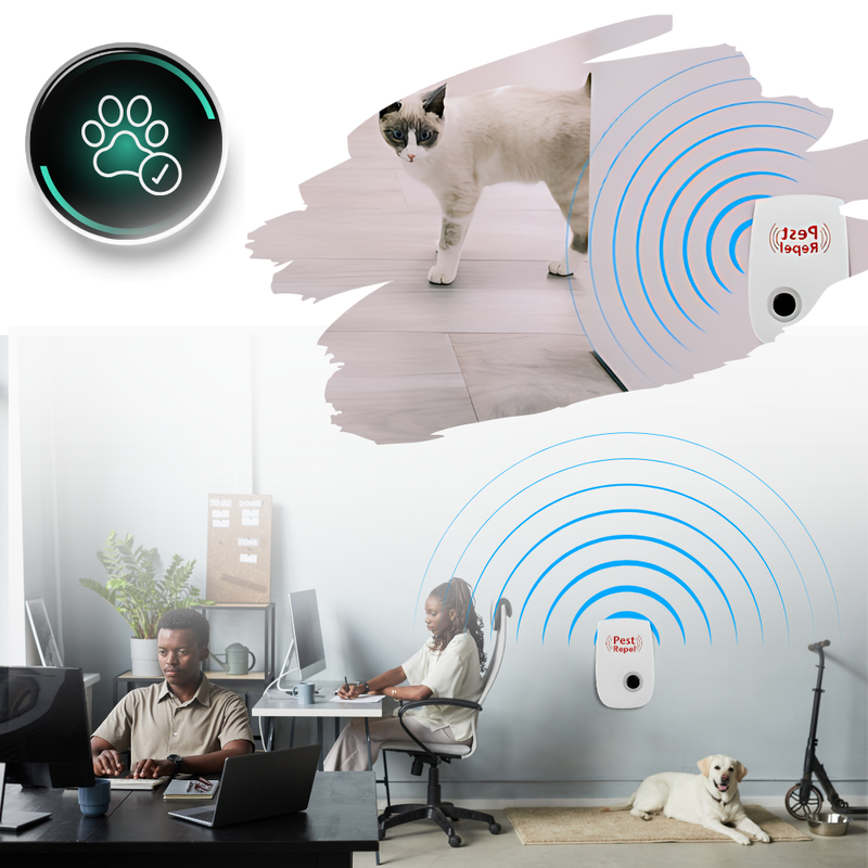 Répulsif à ultrasons à haut rendement énergétique