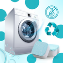 Tablettes nettoyantes aux enzymes pour lave-linge