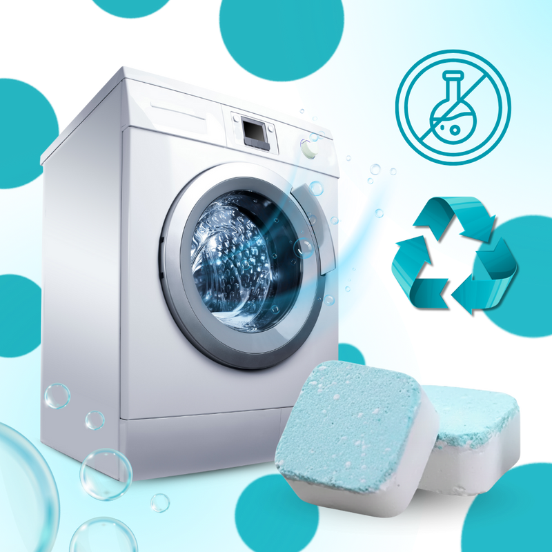 Tablettes nettoyantes aux enzymes pour lave-linge