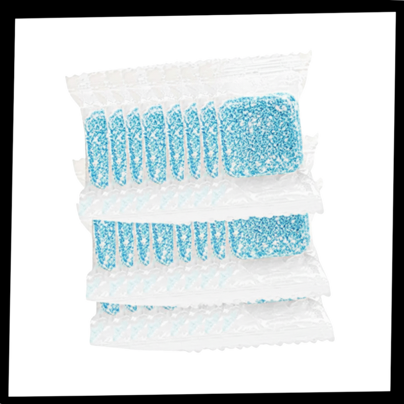 Tablettes nettoyantes aux enzymes pour lave-linge