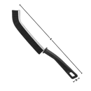 Brosse à coulis souple et ergonomique