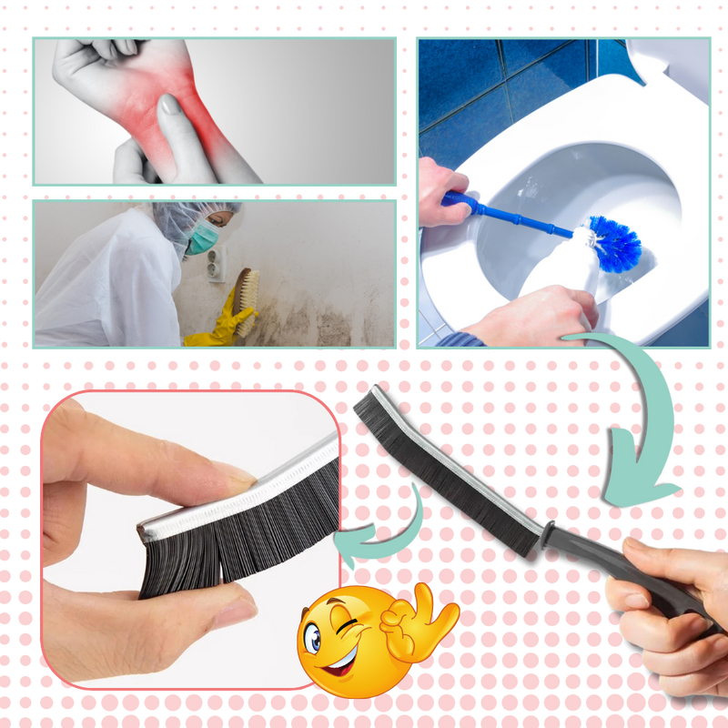 Brosse à coulis souple et ergonomique