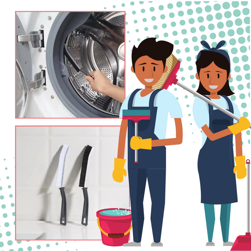 Brosse à coulis souple et ergonomique