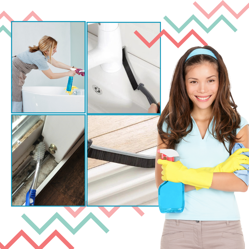 Brosse à coulis souple et ergonomique