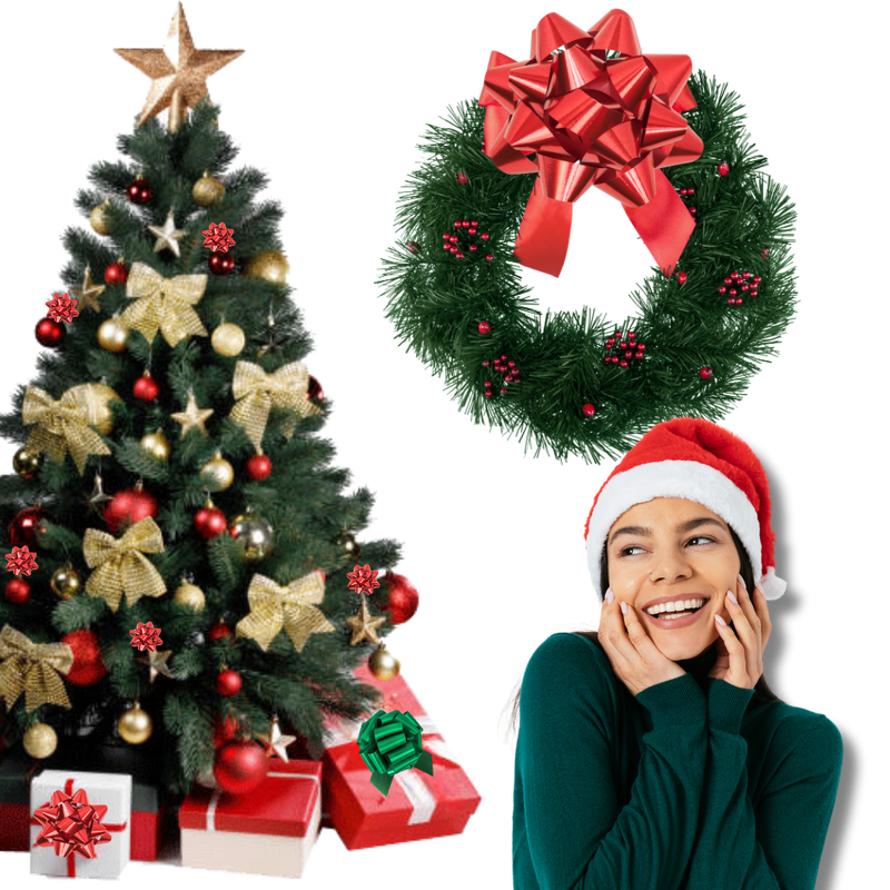 Noeuds en ruban festifs à assemblage facile