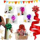 Noeuds en ruban festifs à assemblage facile