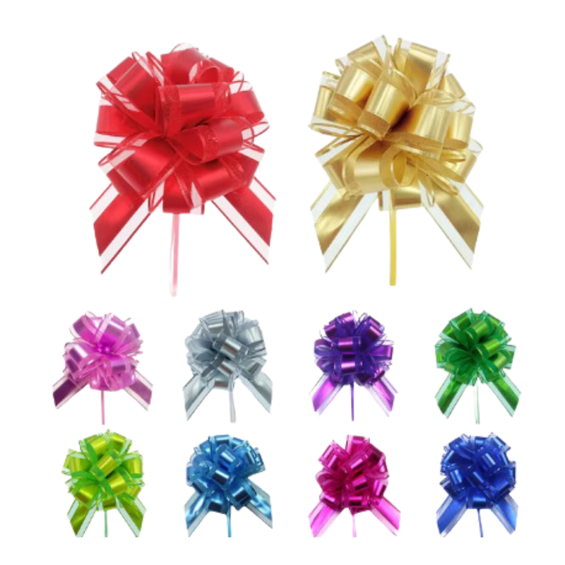 Noeuds en ruban festifs à assemblage facile