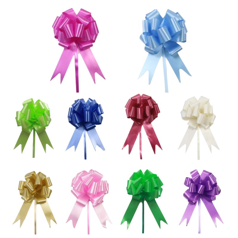 Noeuds en ruban festifs à assemblage facile