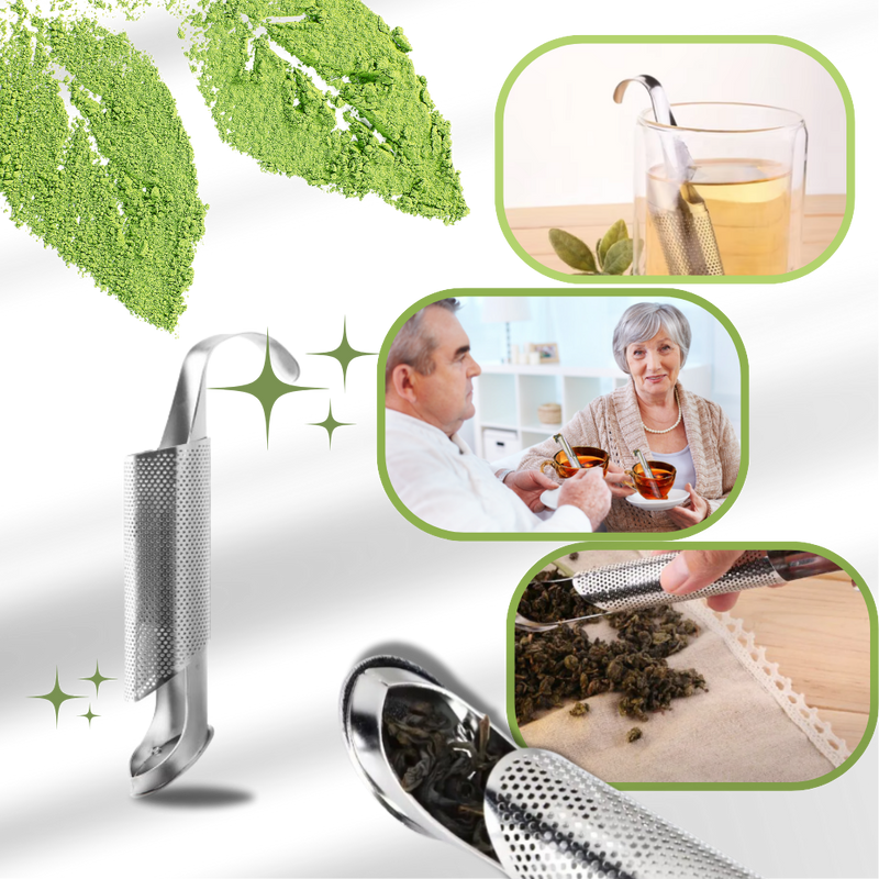 Passoire à thé en acier inoxydable à mailles fines