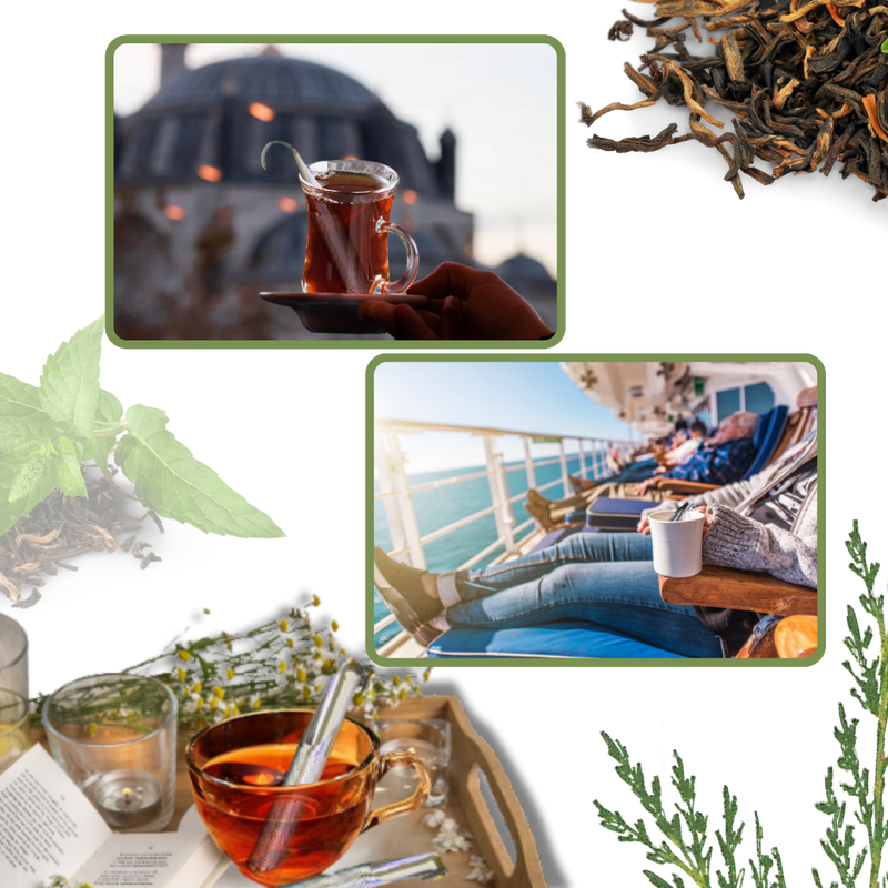 Passoire à thé en acier inoxydable à mailles fines