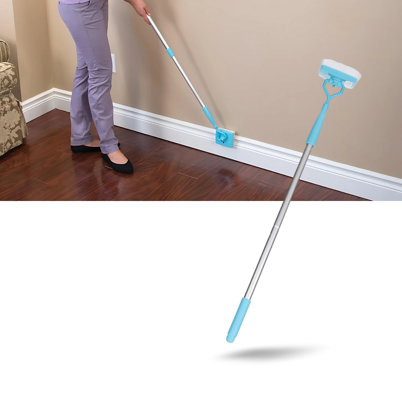 Brosse de nettoyage flexible pour plinthes