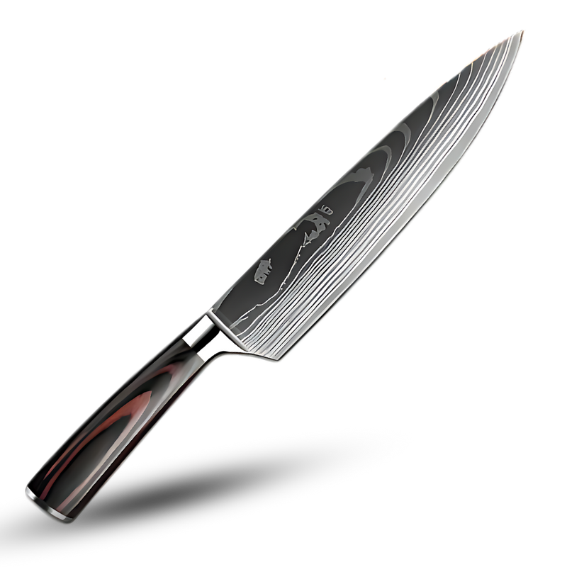 Couteau japonais en bois de Pakka