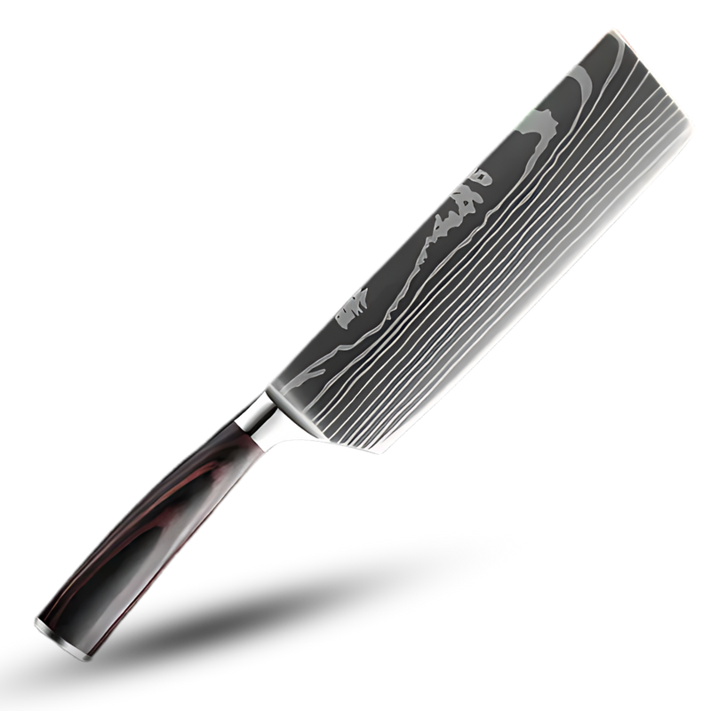 Couteau japonais en bois de Pakka