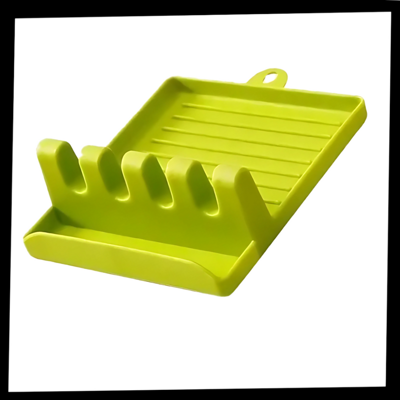 Support de spatules antidérapant à quatre emplacements