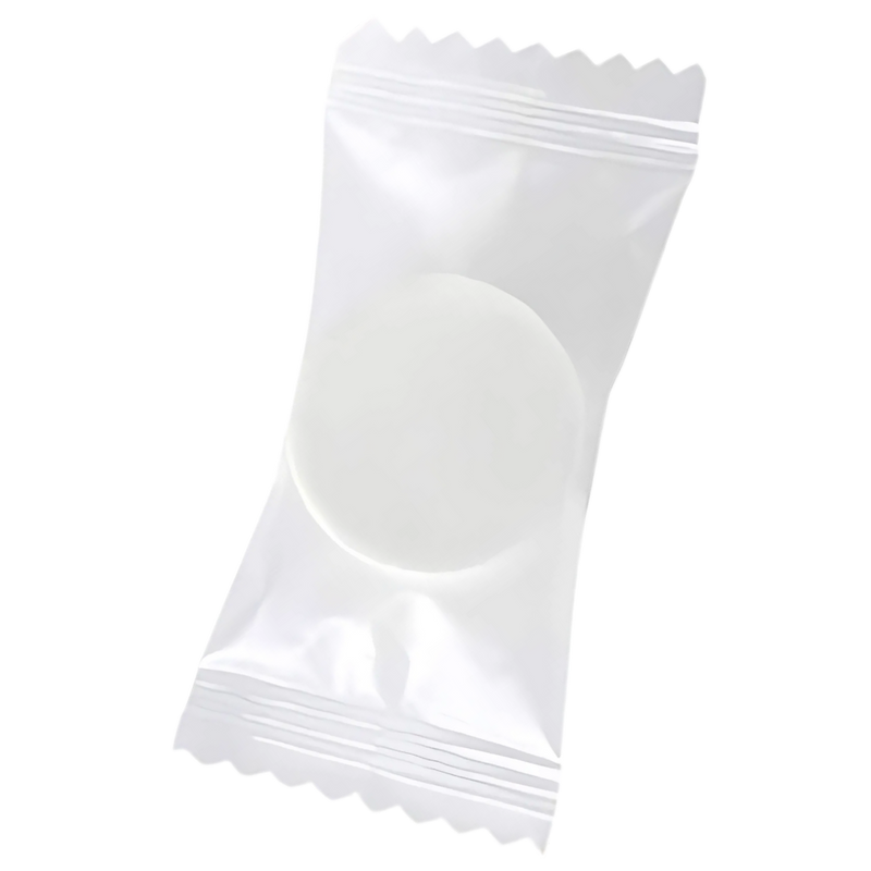 Serviettes compressées en coton doux