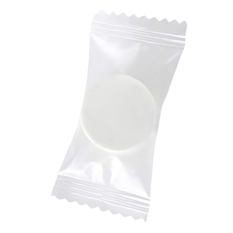 Serviettes compressées en coton doux