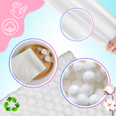 Serviettes compressées en coton doux