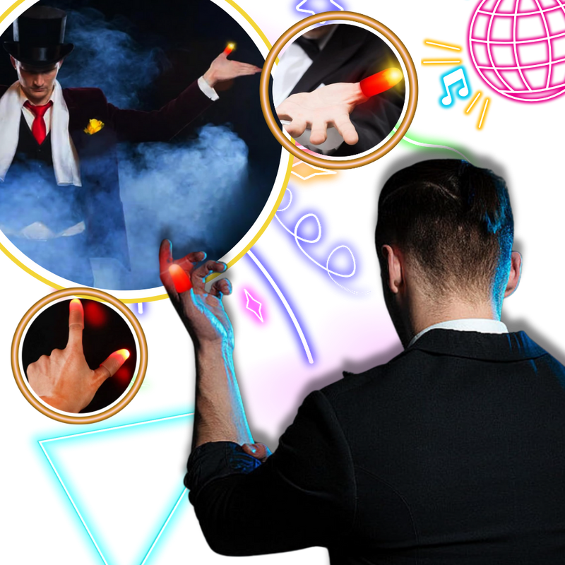 Doigt lumineux pour tour de magie