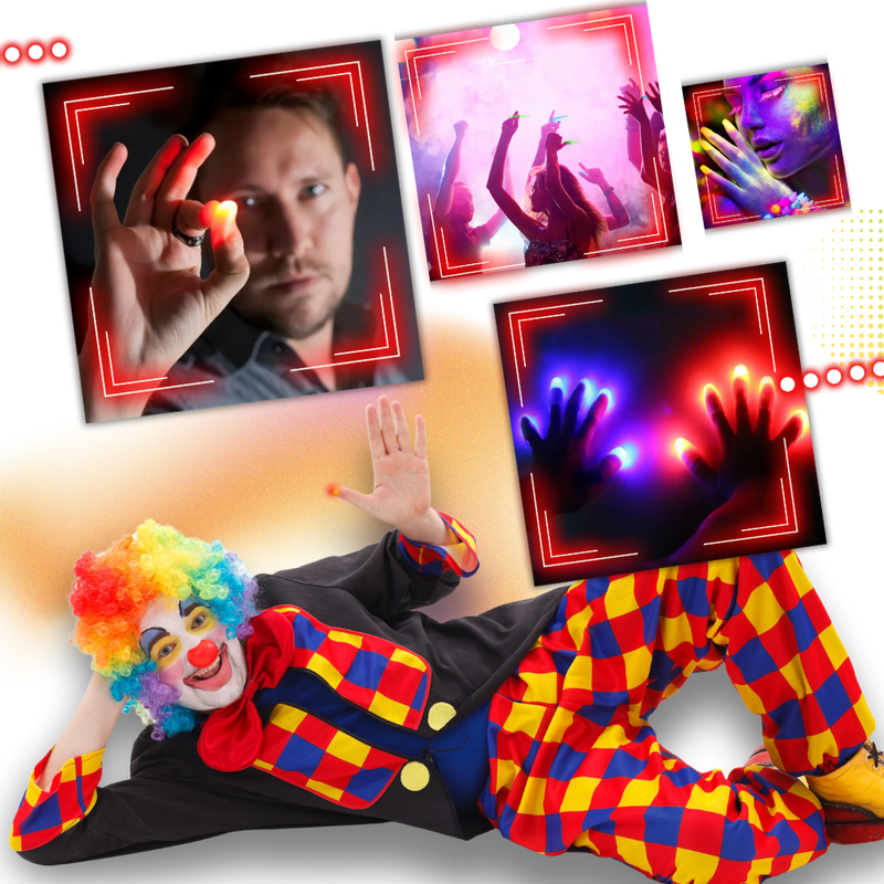 Doigt lumineux pour tour de magie