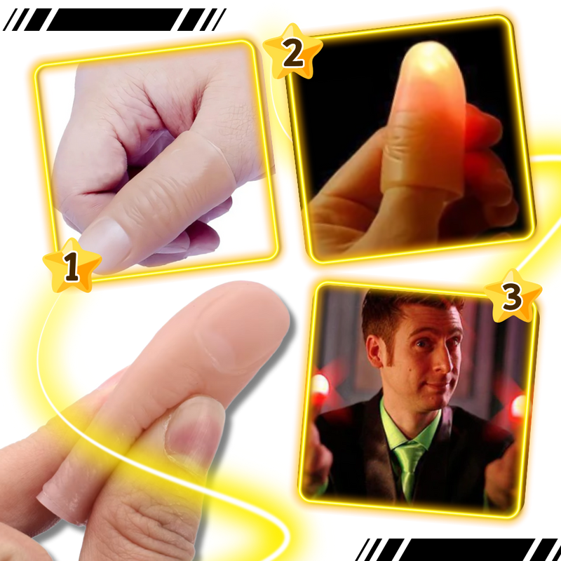 Doigt lumineux pour tour de magie