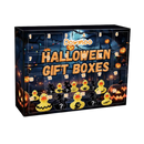 Calendrier de l'Avent des canards sur le thème d'Halloween et de Noël