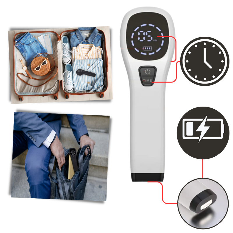 Appareil portatif de thérapie par infrarouge pour animaux de compagnie