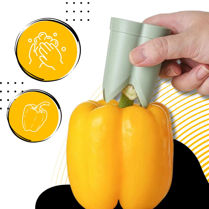 Dénoyauteur inoffensif de fruits et légumes