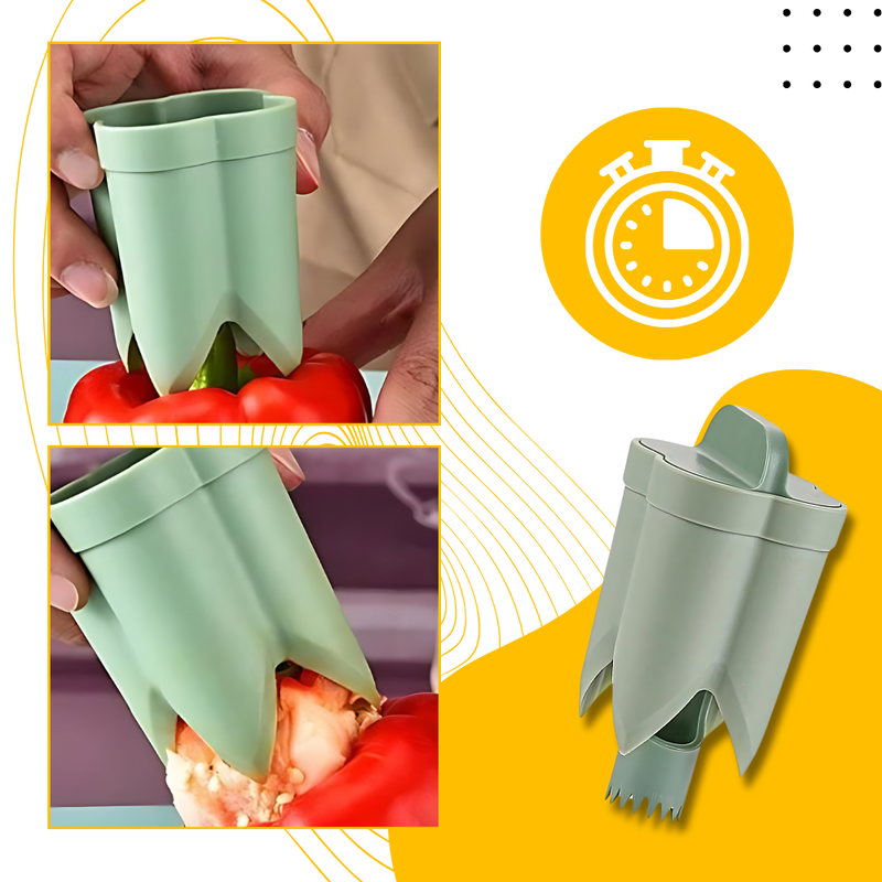 Dénoyauteur inoffensif de fruits et légumes