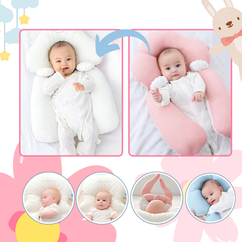 Coussin d'allaitement avec protection de la tête