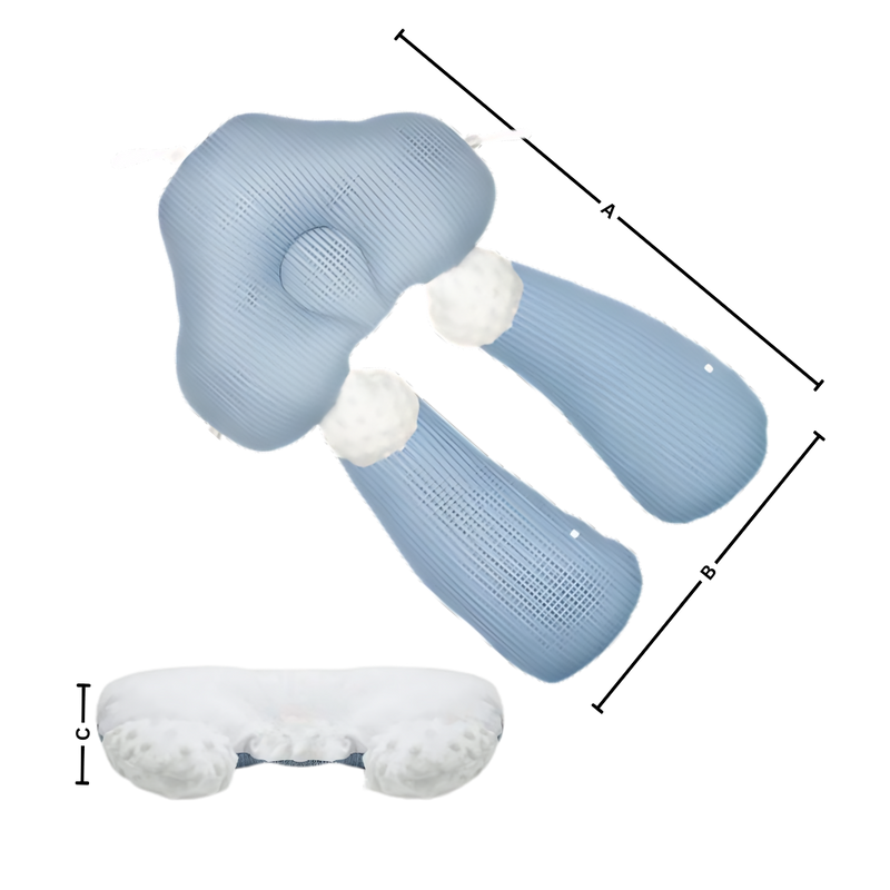 Coussin d'allaitement avec protection de la tête