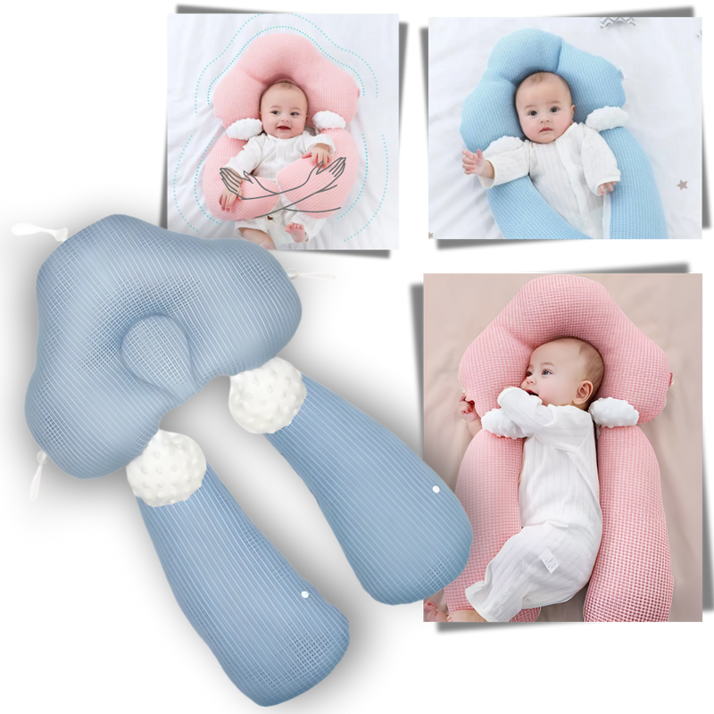 Coussin d'allaitement avec protection de la tête