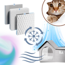 Maison pour chats à isolation thermique réfléchissante