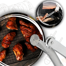 Pince à barbecue résistante à la chaleur