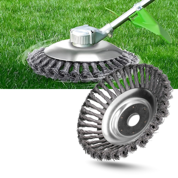 Brosse de désherbage pour débroussailleuse