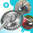 Brosse de désherbage pour débroussailleuse