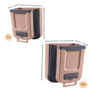 Poubelle pliable de grande capacité