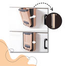 Poubelle pliable de grande capacité