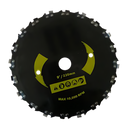 Scie circulaire pour coupe-bordures en acier à grande vitesse